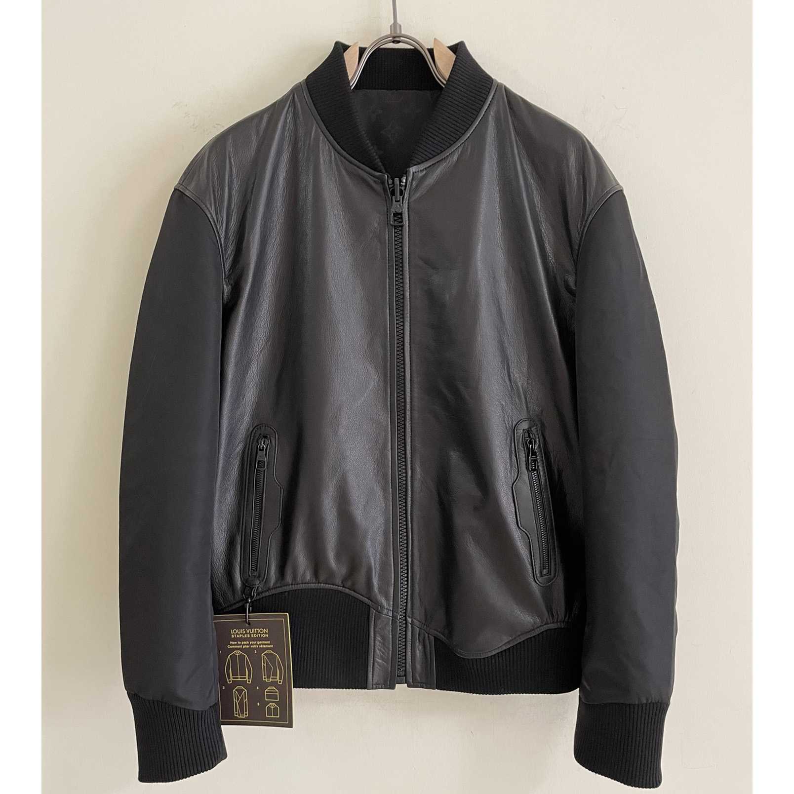 Louis Vuitton Reversible Leather Nylon Jacket    1A5VFU - PerfectKickZ