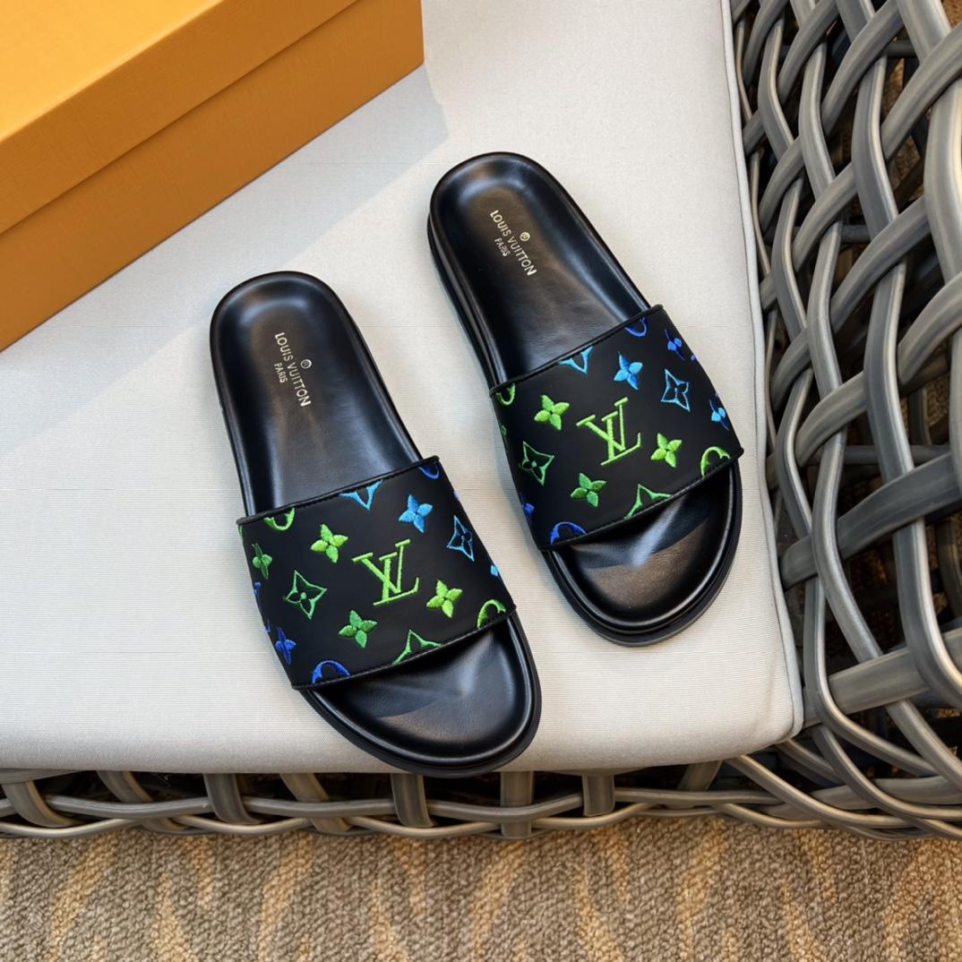 Louis Vuitton Monogram Sandals - PerfectKickZ