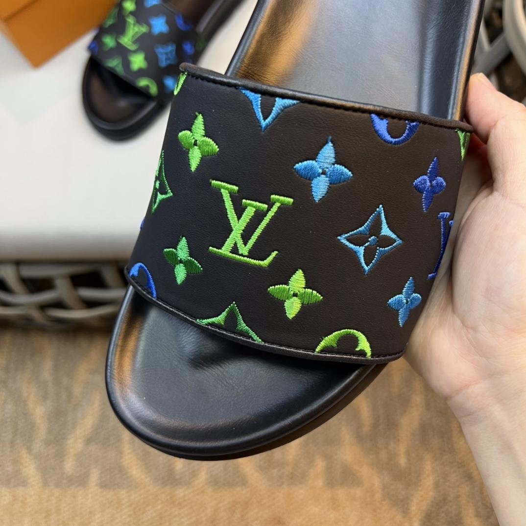 Louis Vuitton Monogram Sandals - PerfectKickZ