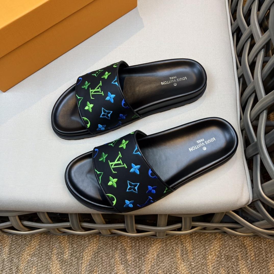 Louis Vuitton Monogram Sandals - PerfectKickZ
