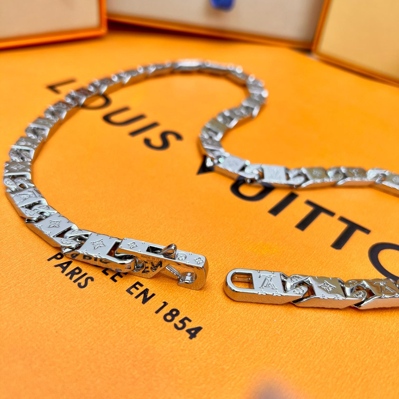 Louis Vuitton Monogram Tied Up Necklace    M00919 - PerfectKickZ