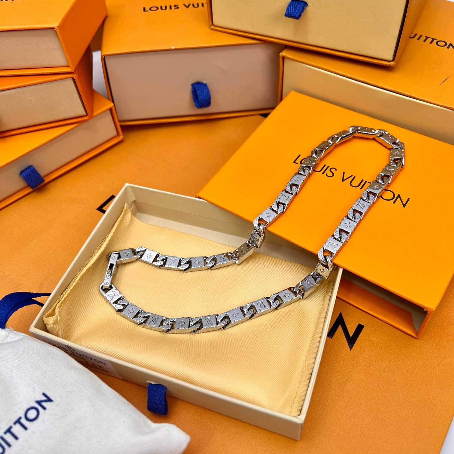 Louis Vuitton Monogram Tied Up Necklace    M00919 - PerfectKickZ