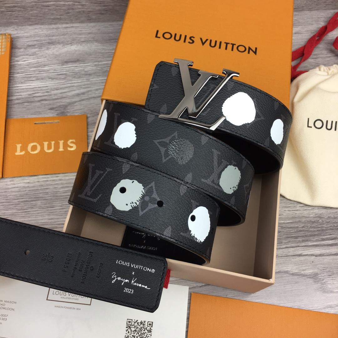 Louis Vuitton LV X YK LV Initiales 40MM Reversible Belt - PerfectKickZ