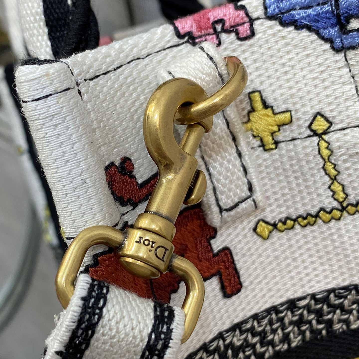 Dior Mini Dior Book Tote Phone Bag - PerfectKickZ