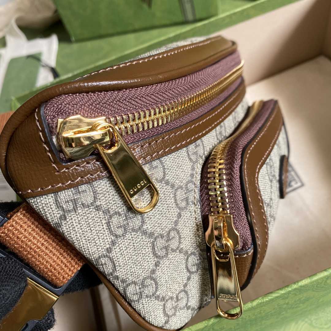 Gucci Belt Bag With Interlocking G(23x 12x 2.5cm) - PerfectKickZ