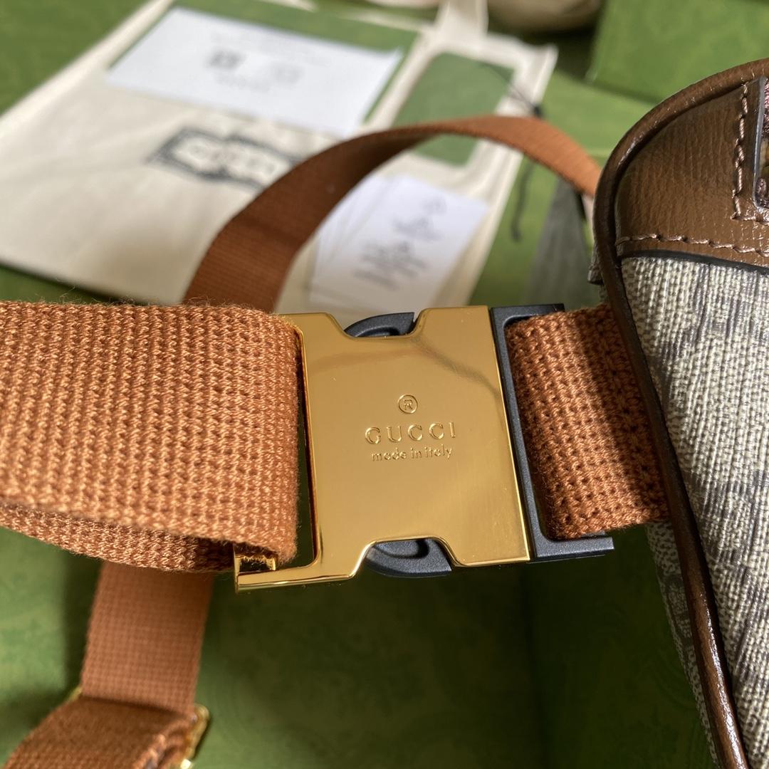 Gucci Belt Bag With Interlocking G(23x 12x 2.5cm) - PerfectKickZ
