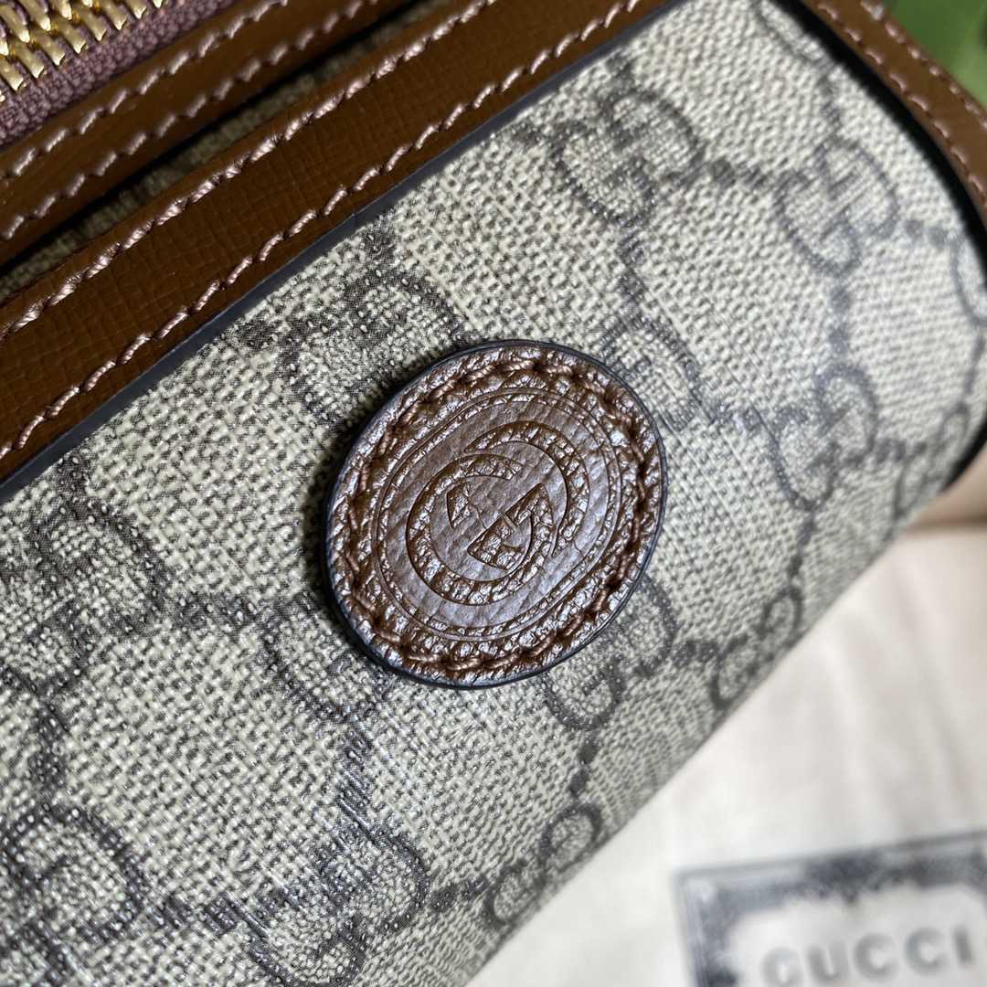 Gucci Belt Bag With Interlocking G(23x 12x 2.5cm) - 