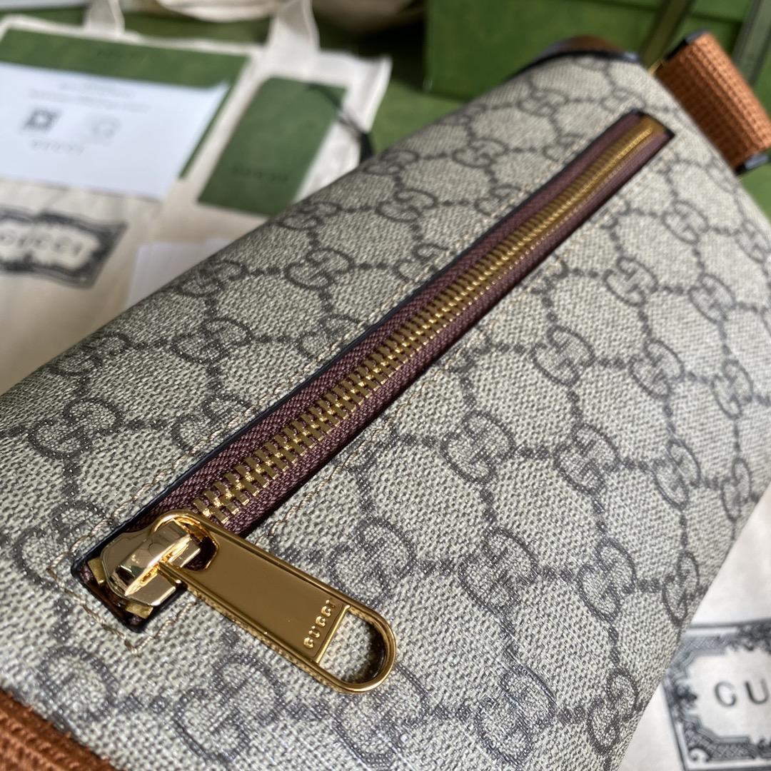 Gucci Belt Bag With Interlocking G(23x 12x 2.5cm) - 