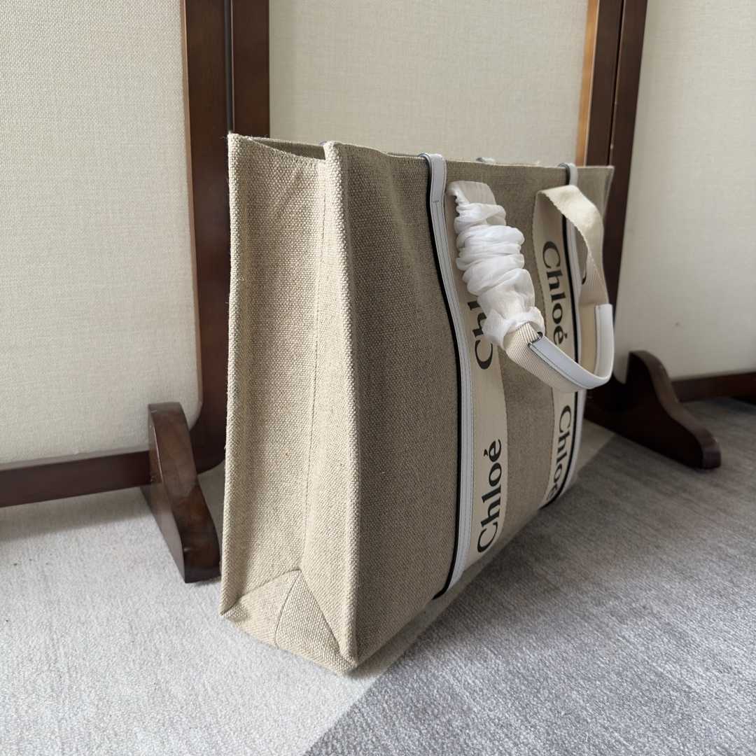 Chloe Large Woody Tote Bag(45-33-13 cm) - PerfectKickZ