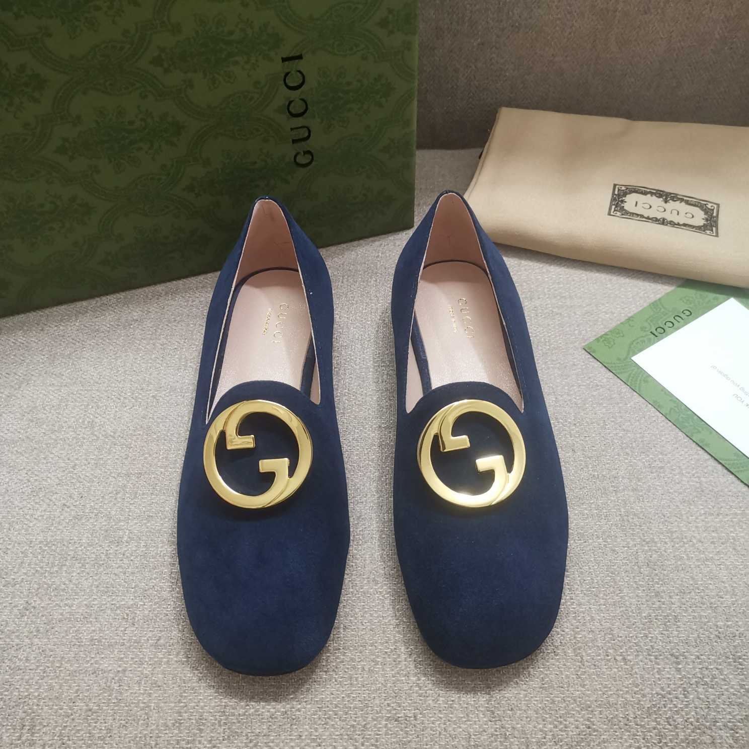 Gucci Blonde Women's Ballet Flat - PerfectKickZ