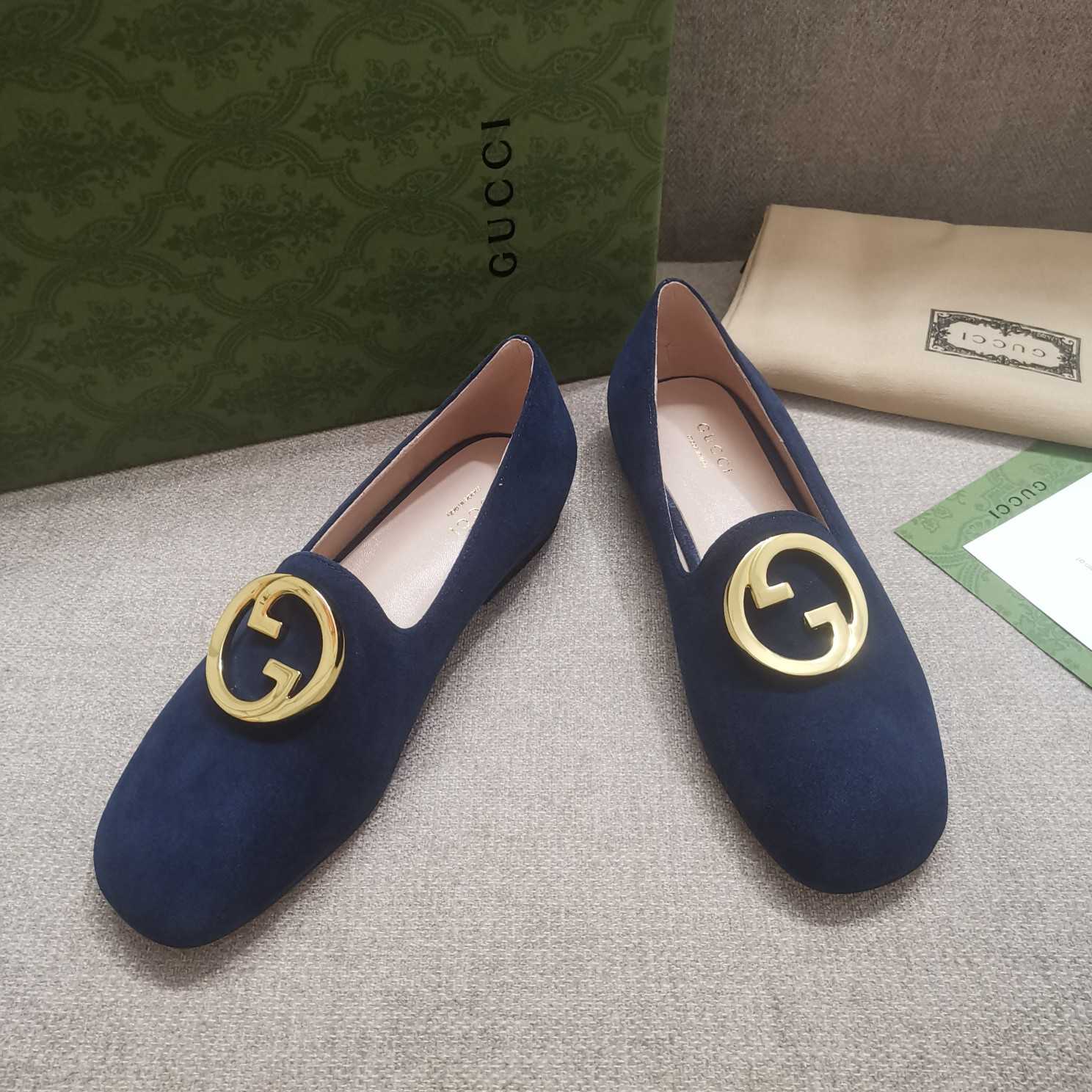 Gucci Blonde Women's Ballet Flat - PerfectKickZ