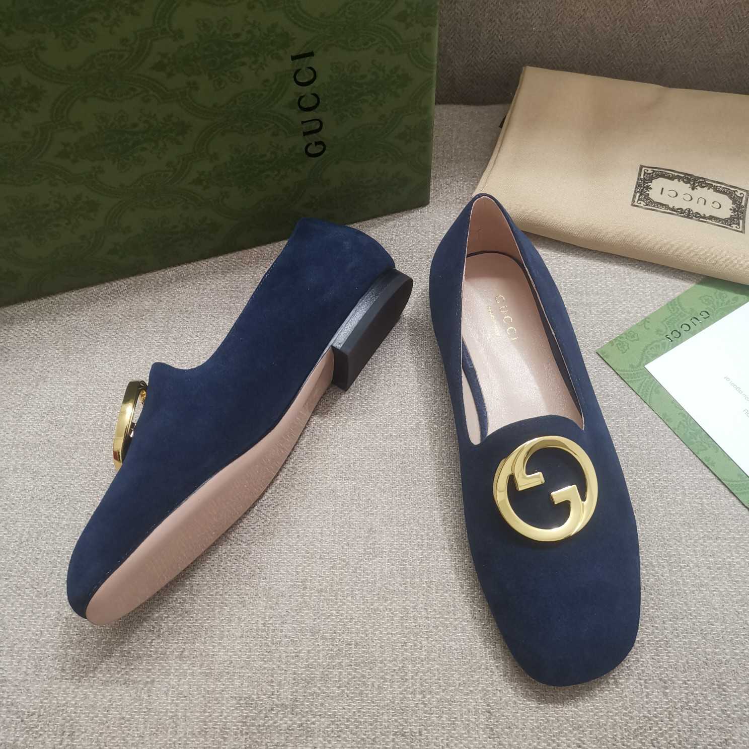 Gucci Blonde Women's Ballet Flat - PerfectKickZ