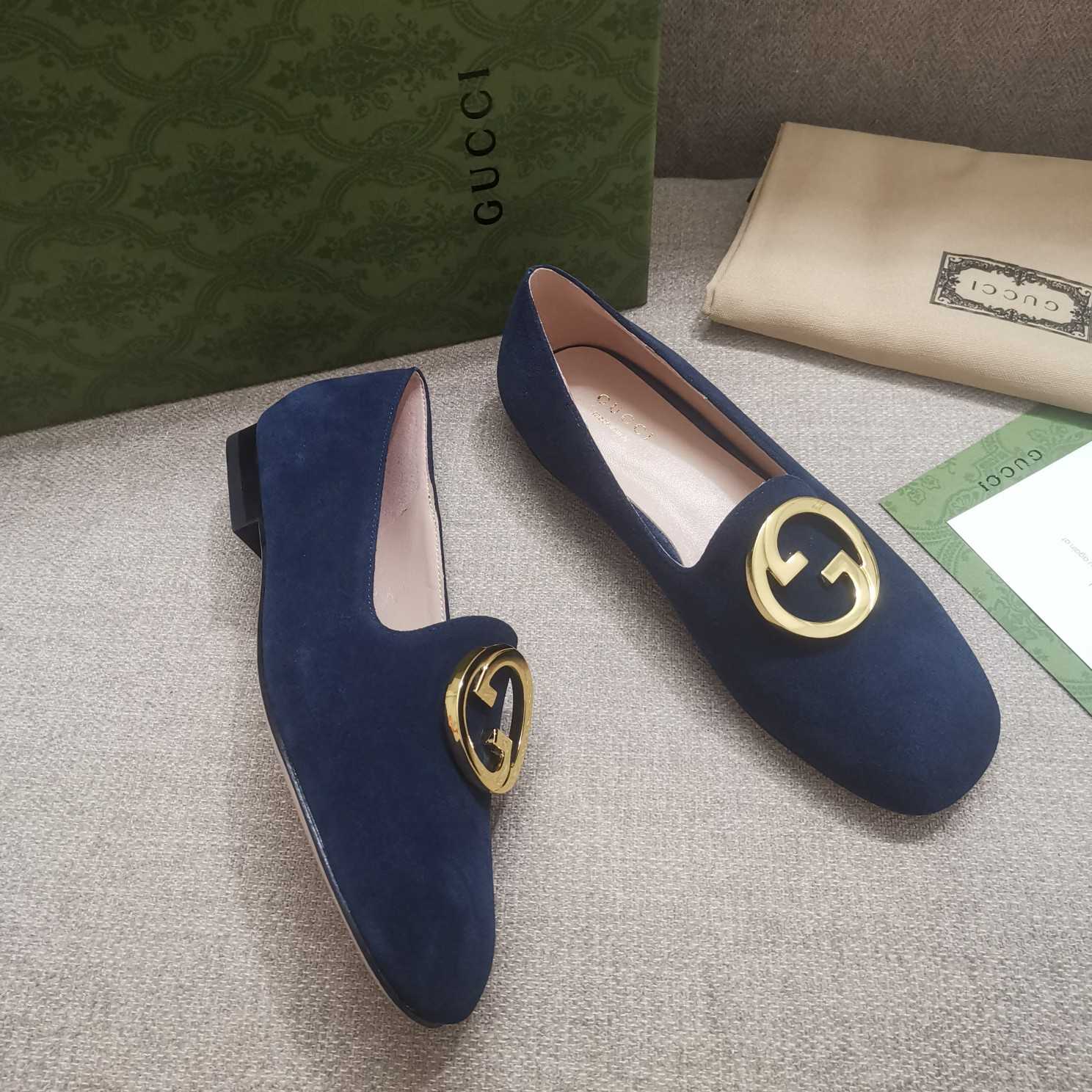 Gucci Blonde Women's Ballet Flat - PerfectKickZ