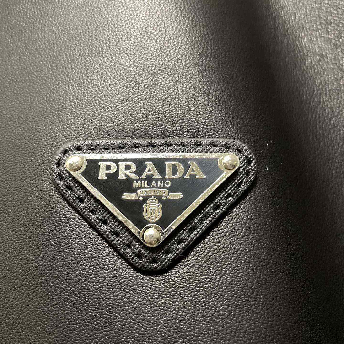 Prada Nappa Leather Bomber Jacket - PerfectKickZ