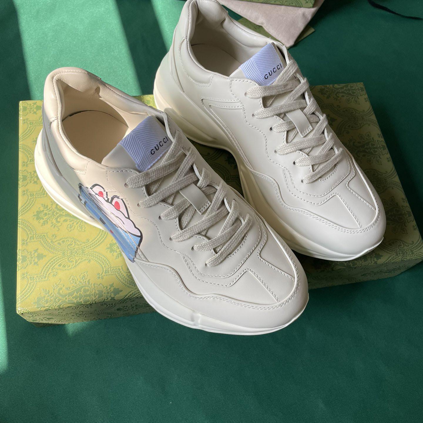 Gucci Rhyton Sneaker With Animal Print(upon uk size) - 