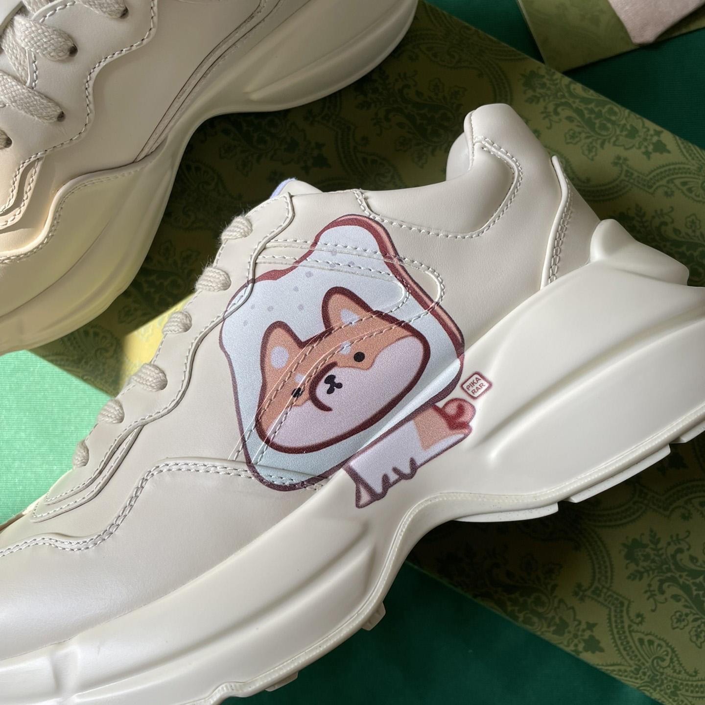 Gucci Rhyton Sneaker With Animal Print(upon uk size) - 