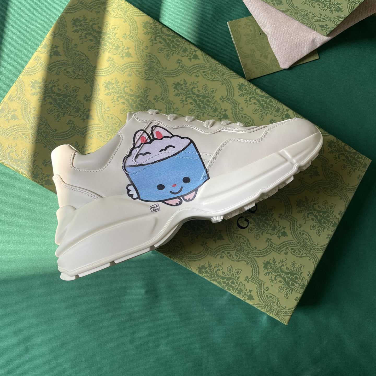 Gucci Rhyton Sneaker With Animal Print(upon uk size) - 