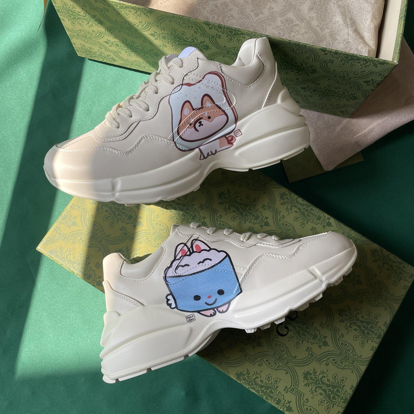 Gucci Rhyton Sneaker With Animal Print(upon uk size) - PerfectKickZ