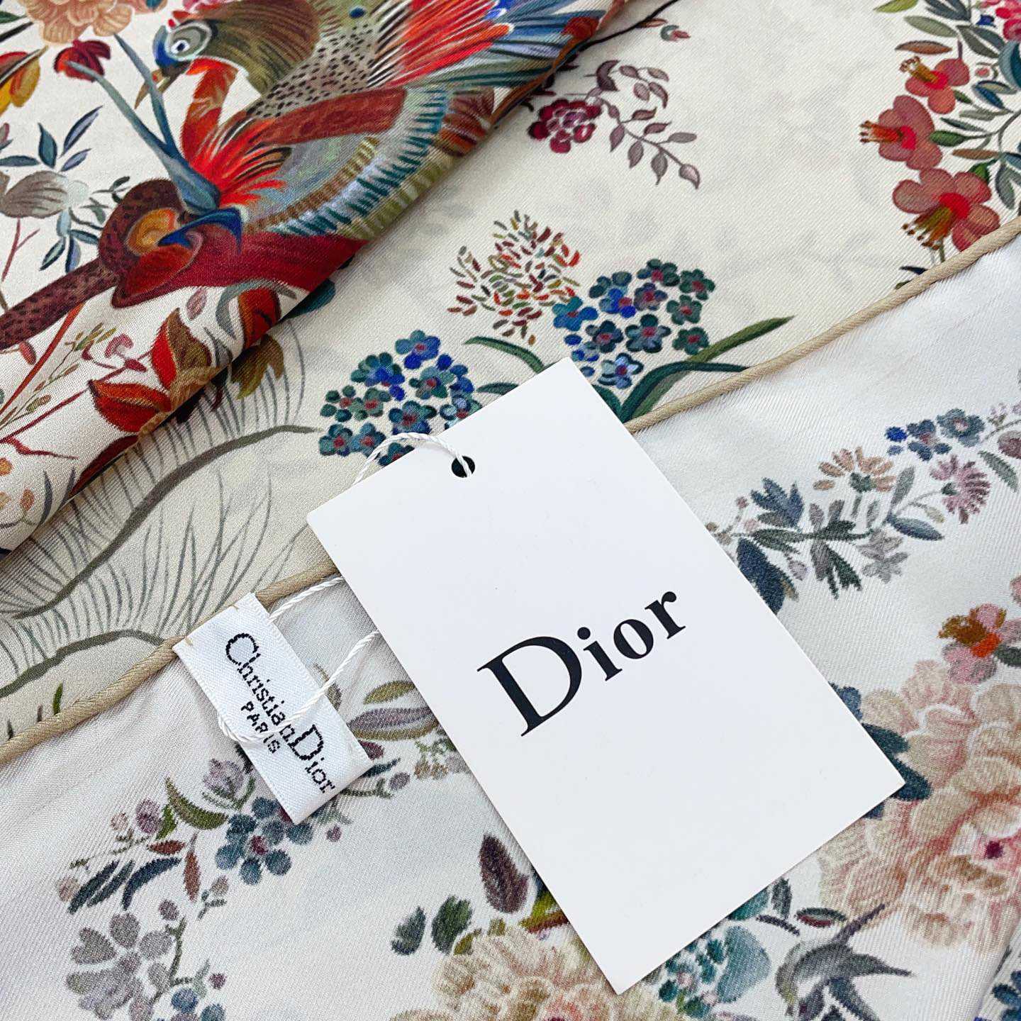 Dior Jardin d'Hiver 90 Square Scarf - PerfectKickZ