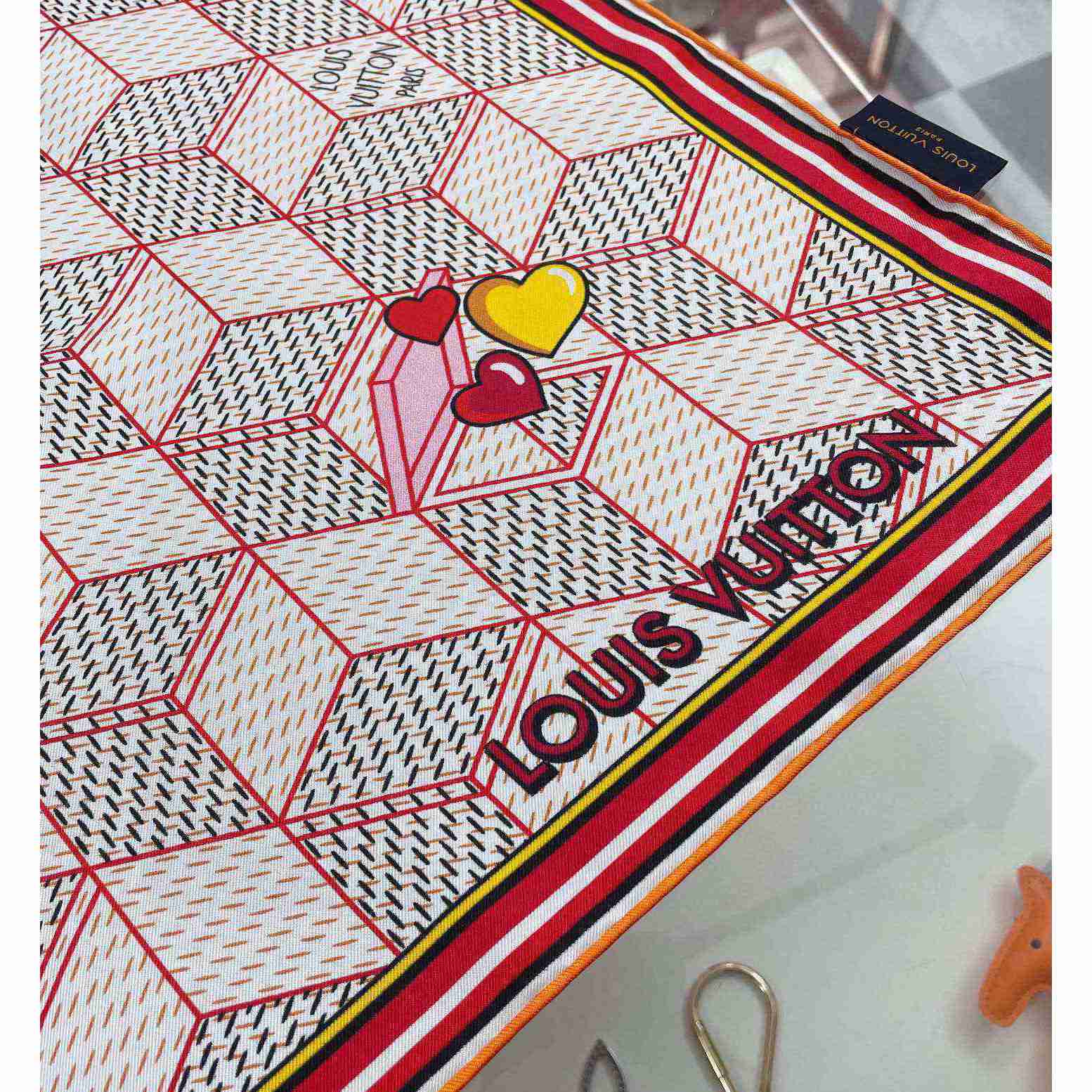 Louis Vuitton Damier Pop Up Square     M77668 - 