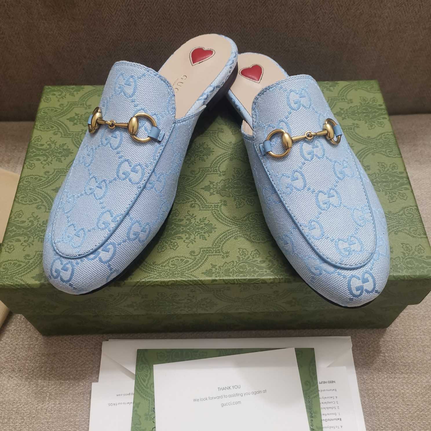 Gucci Women's Princetown GG slipper - PerfectKickZ