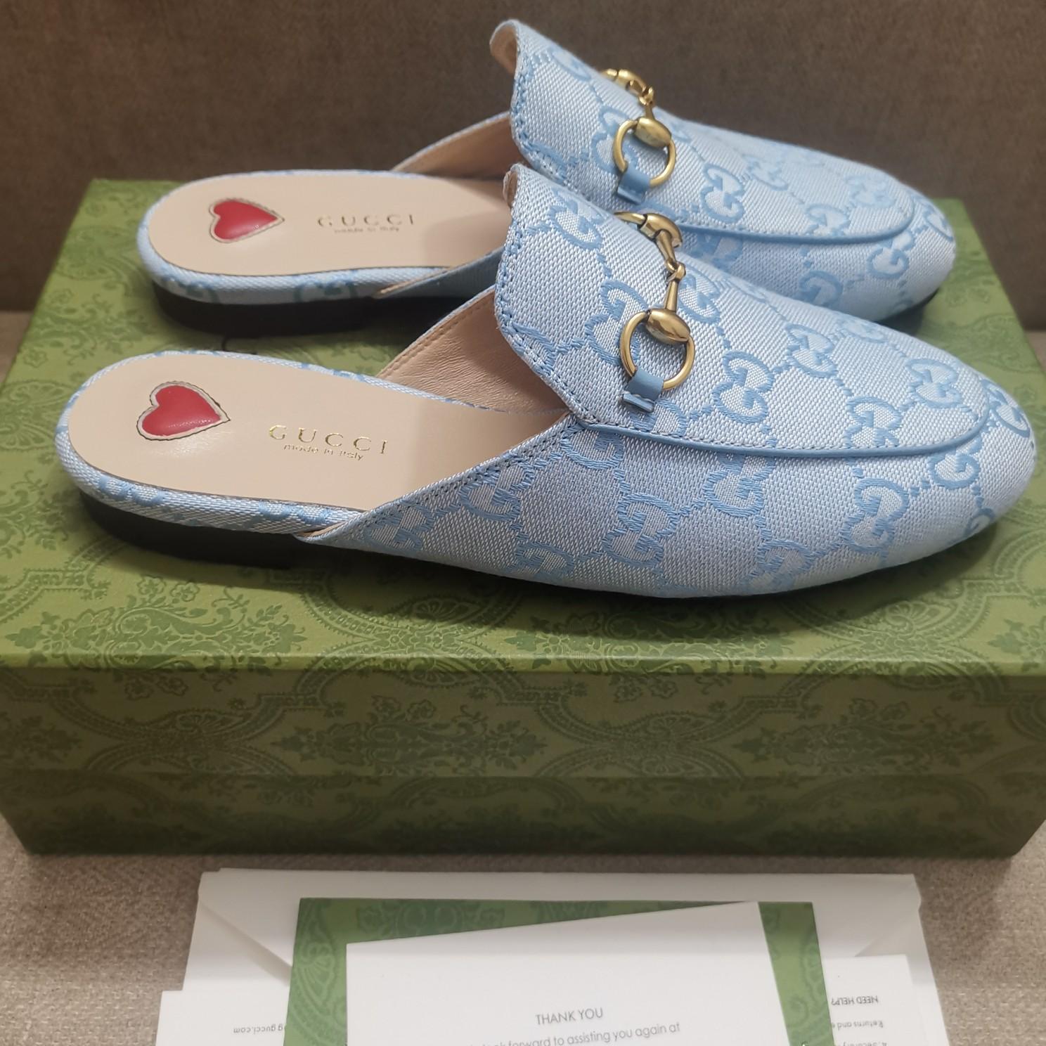 Gucci Women's Princetown GG slipper - PerfectKickZ