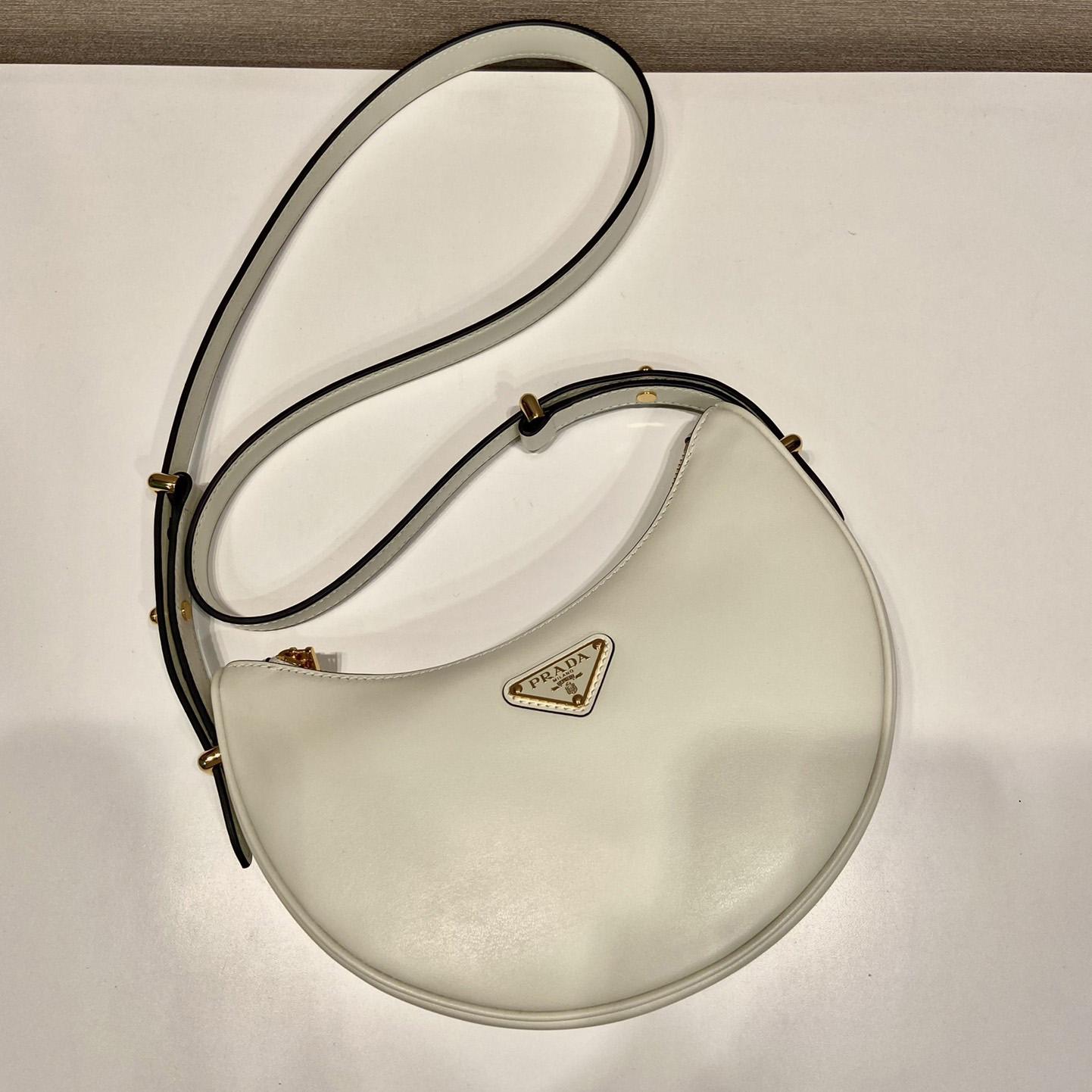 Prada Leather Shoulder Bag - PerfectKickZ