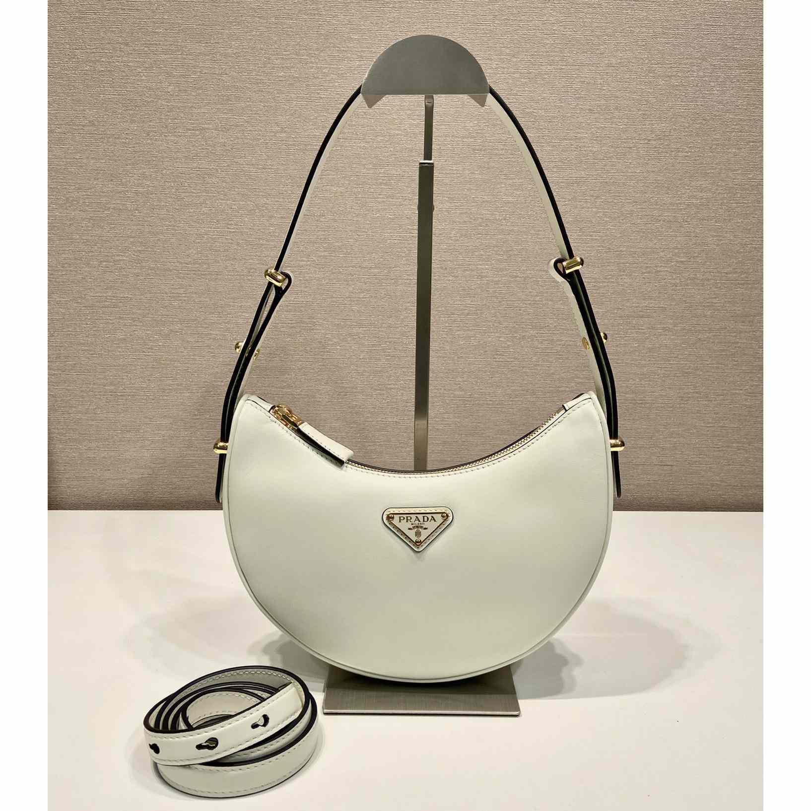 Prada Leather Shoulder Bag - PerfectKickZ