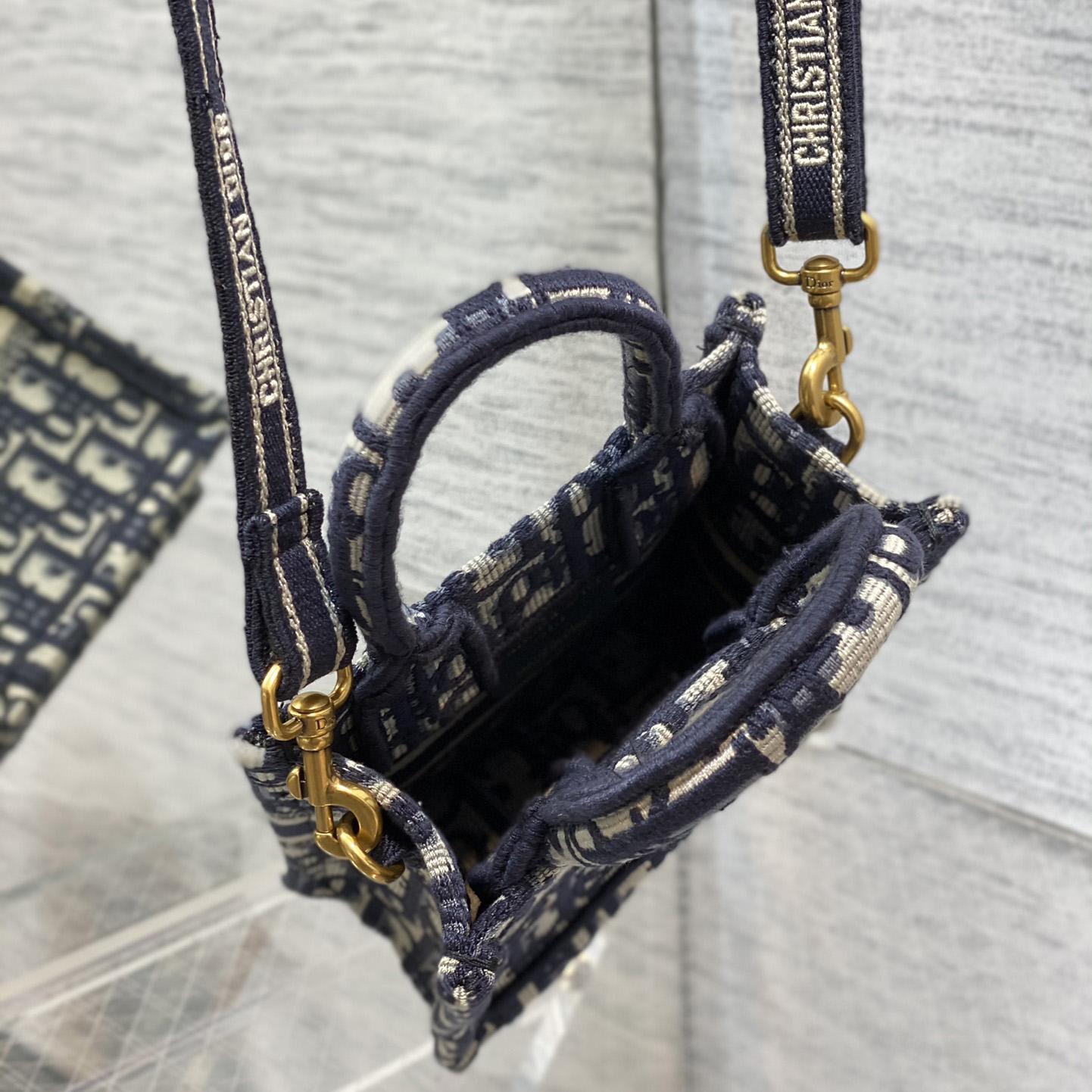 Dior Mini Dior Book Tote Phone Bag - PerfectKickZ
