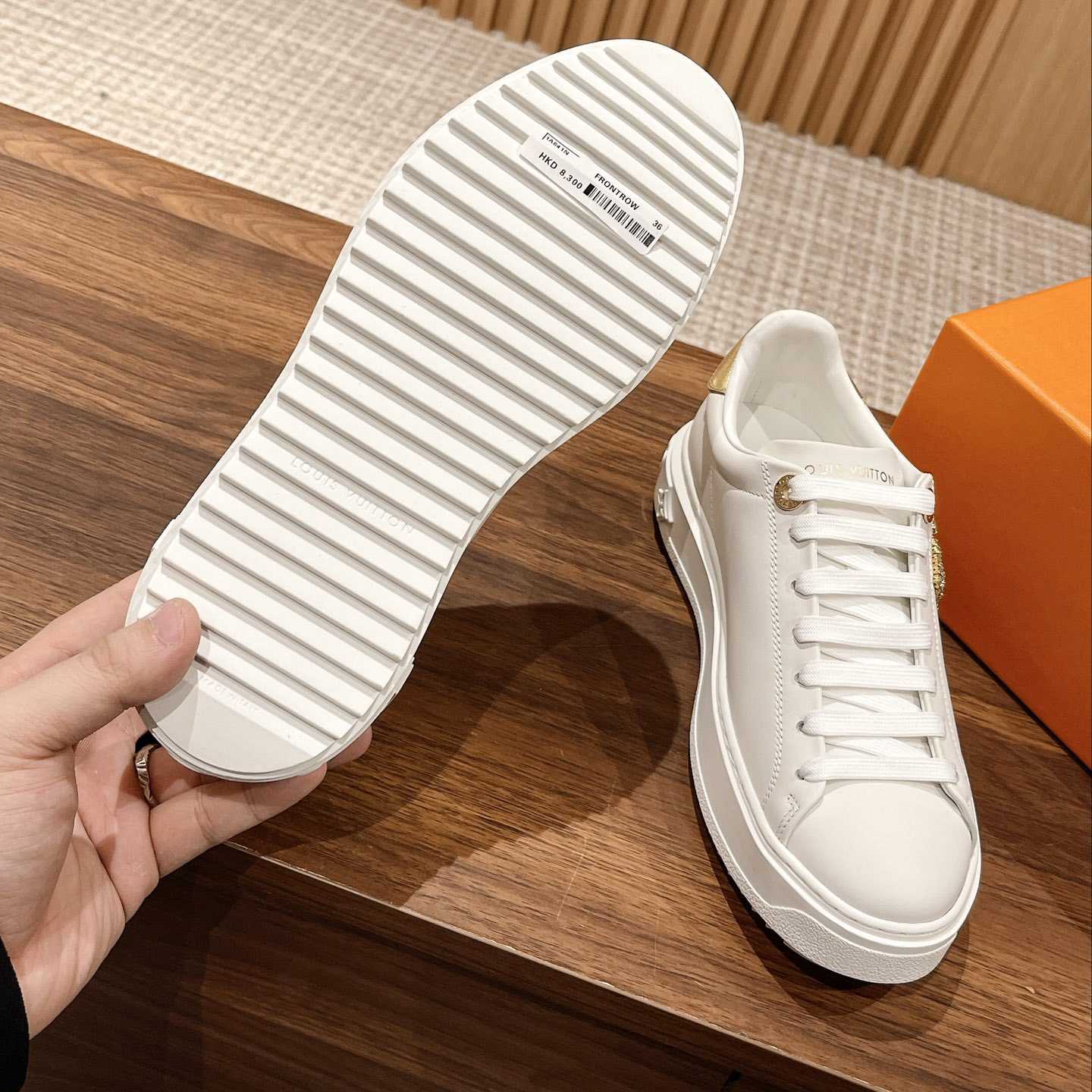 Louis Vuitton Time Out Sneaker (upon uk size)     - PerfectKickZ