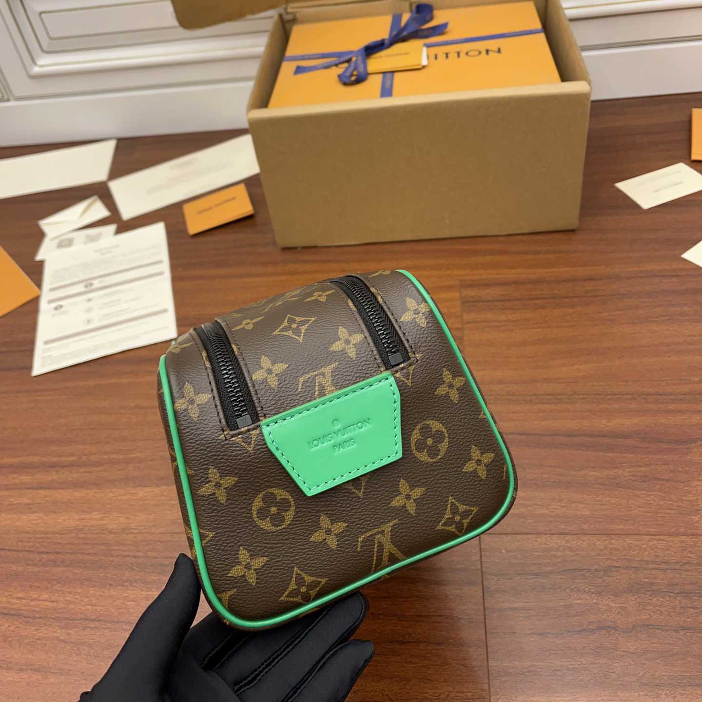 Louis Vuitton Dopp Kit Toilet Pouch   M46253 - PerfectKickZ
