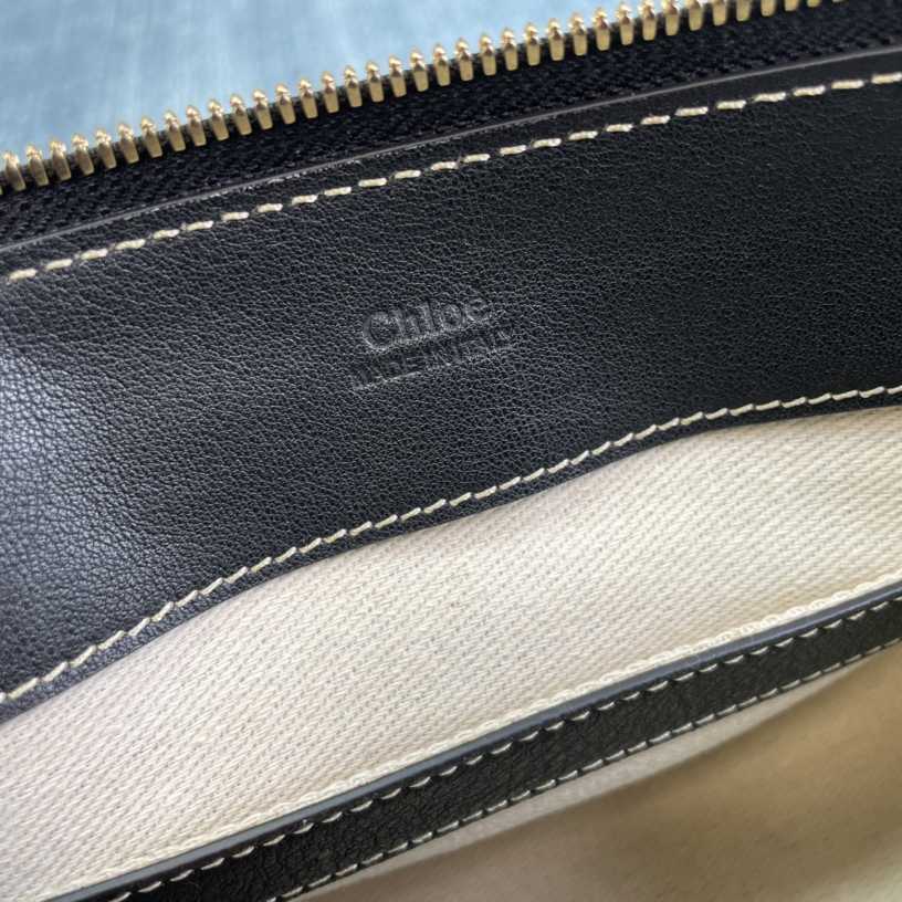 Chloe Edith Beige Black Mini In Shoulder Bags(26.5-16-11cm) - PerfectKickZ