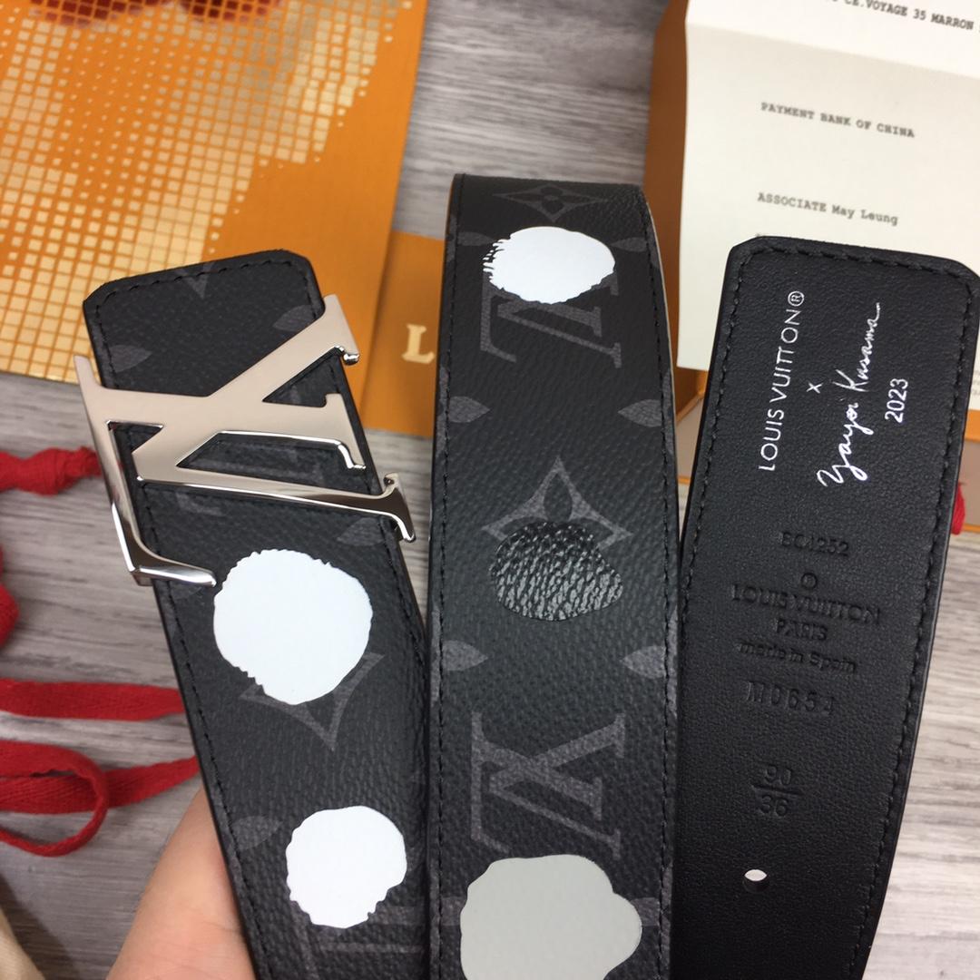 Louis Vuitton LV X YK LV Initiales 40MM Reversible Belt - PerfectKickZ