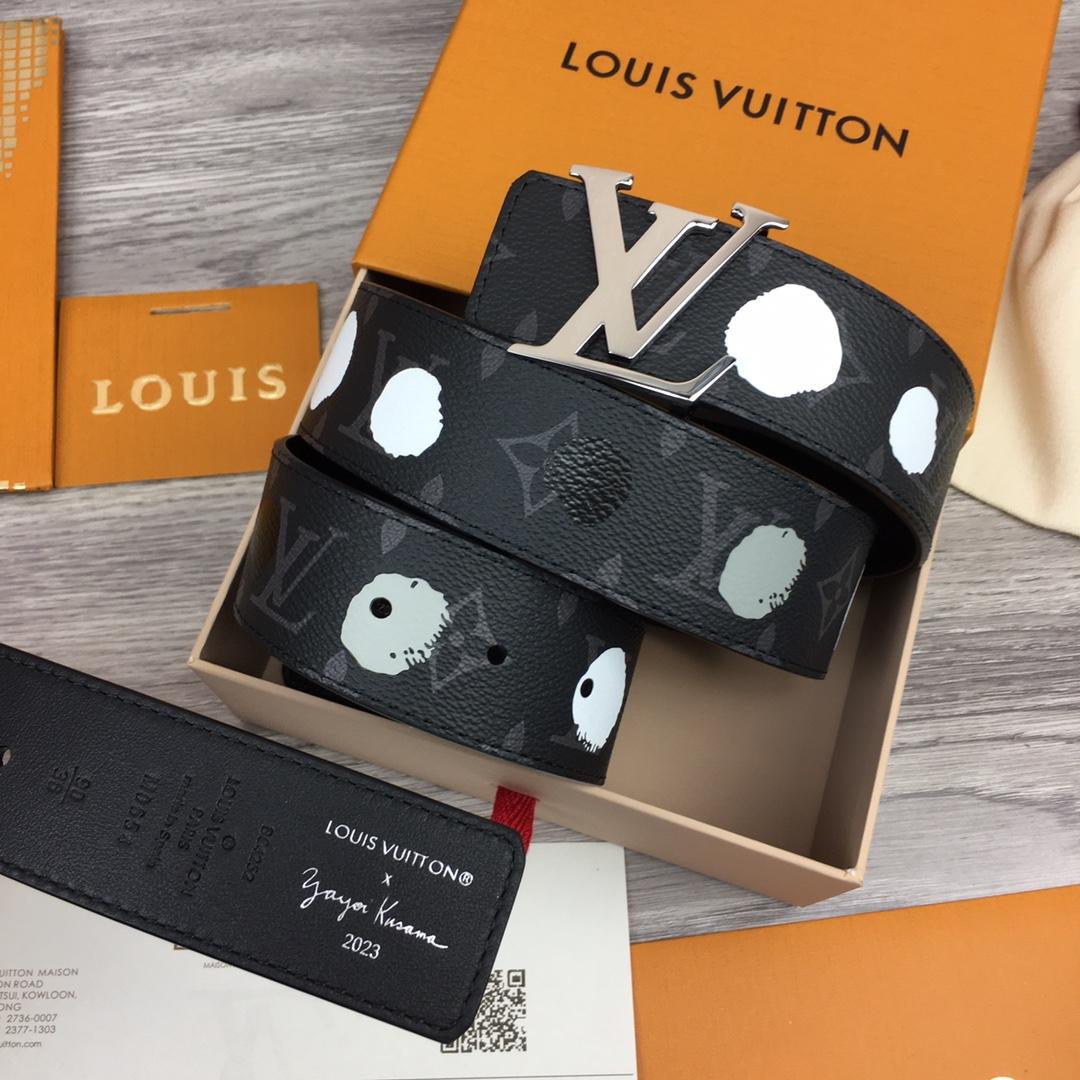 Louis Vuitton LV X YK LV Initiales 40MM Reversible Belt - PerfectKickZ