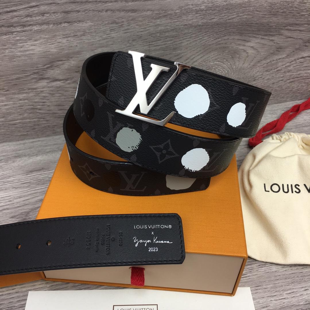 Louis Vuitton LV X YK LV Initiales 40MM Reversible Belt - PerfectKickZ