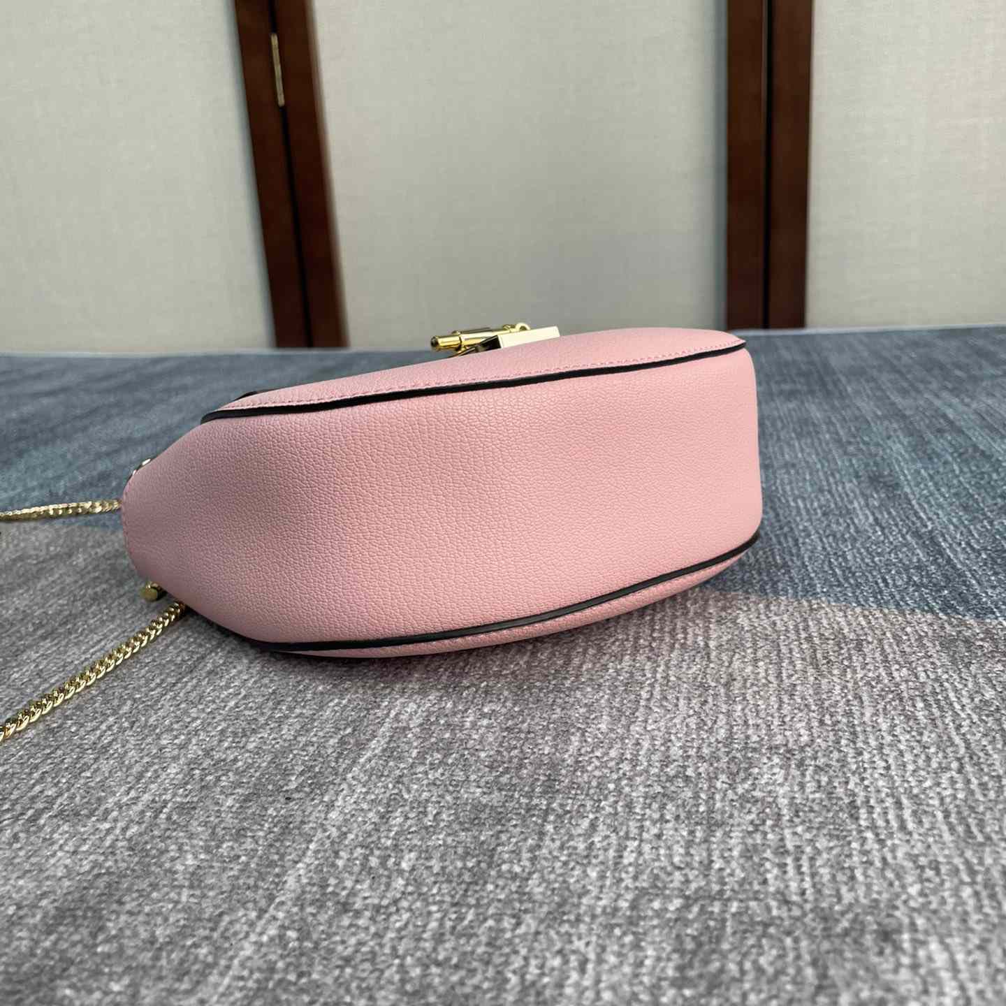 Chloe Drew Shoulder Bag In Small Grain Lambskin(19-7-16cm) - PerfectKickZ