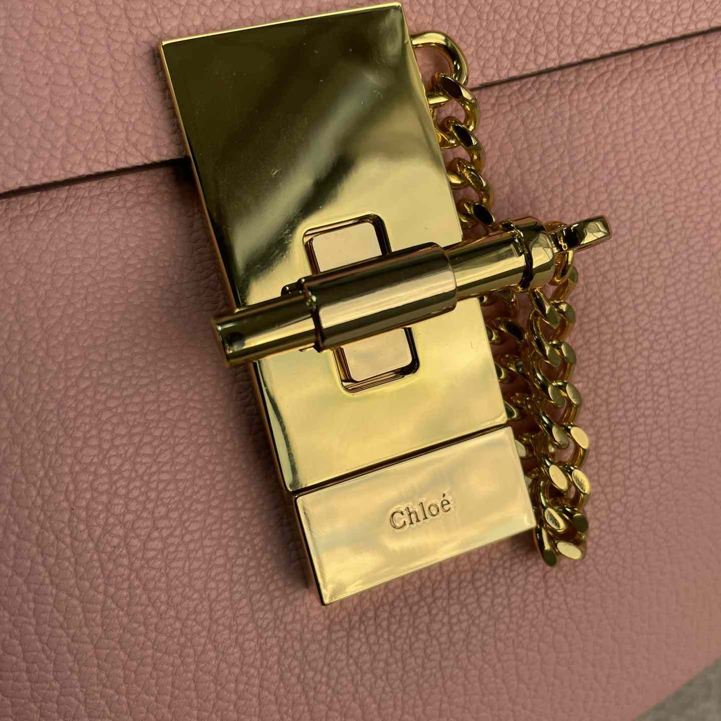 Chloe Drew Shoulder Bag In Small Grain Lambskin(19-7-16cm) - PerfectKickZ