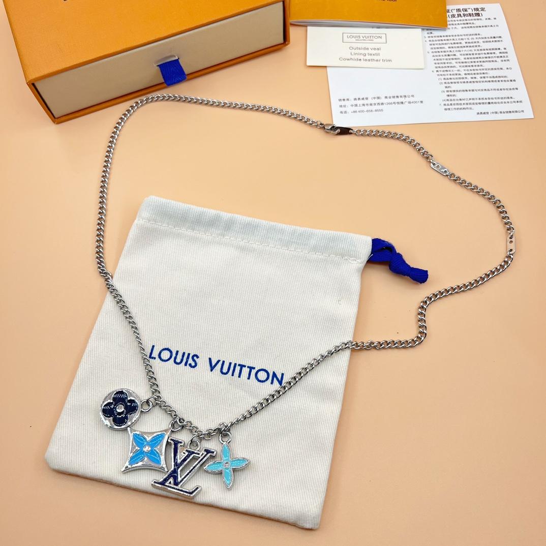Louis Vuitton LV Instinct Enamelled Necklace    M00917 - PerfectKickZ