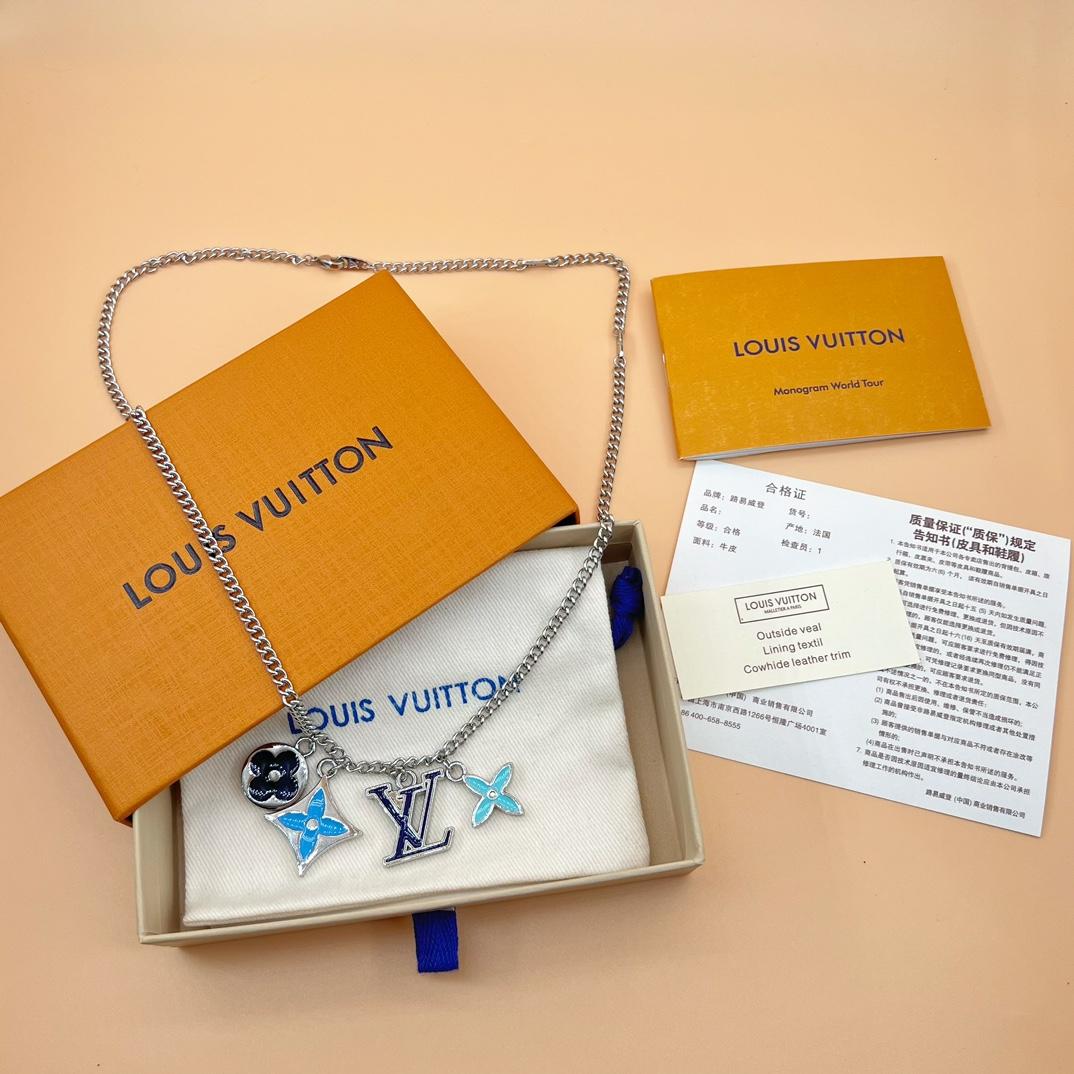 Louis Vuitton LV Instinct Enamelled Necklace    M00917 - PerfectKickZ