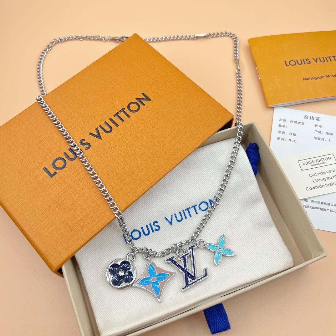 Louis Vuitton LV Instinct Enamelled Necklace    M00917 - PerfectKickZ