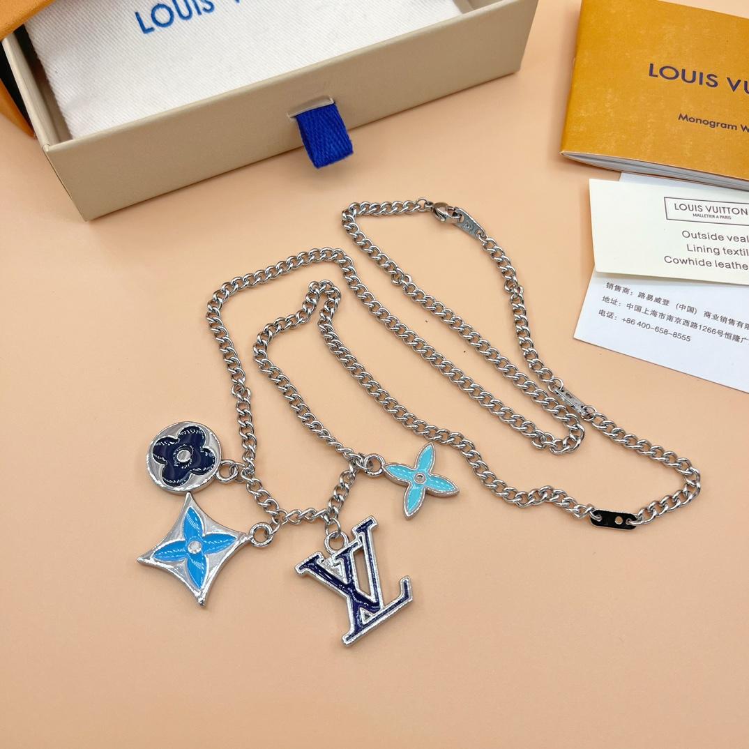 Louis Vuitton LV Instinct Enamelled Necklace    M00917 - PerfectKickZ