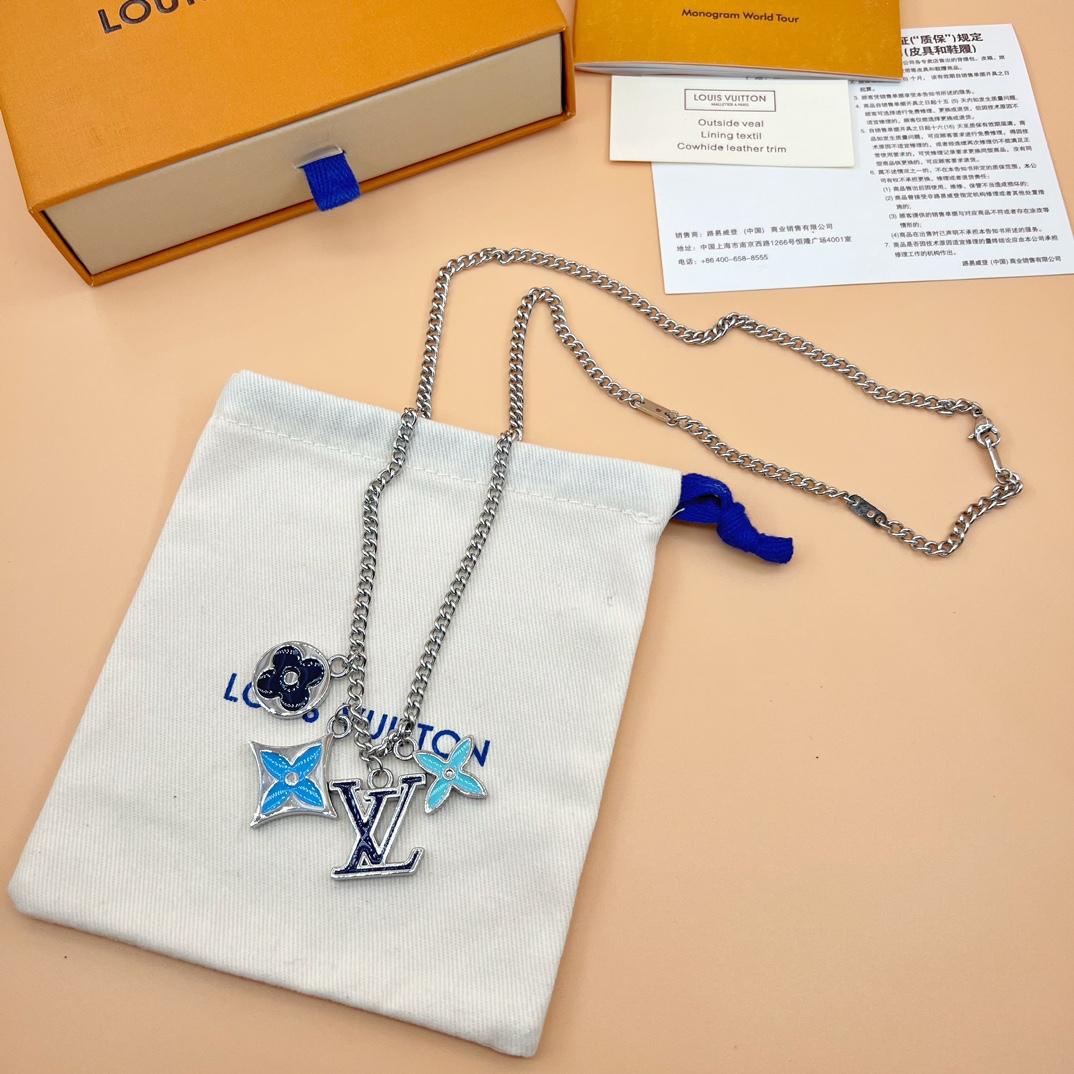 Louis Vuitton LV Instinct Enamelled Necklace    M00917 - PerfectKickZ