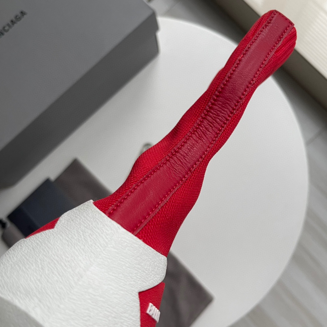 Balenciaga Speed Sneaker In Red - PerfectKickZ