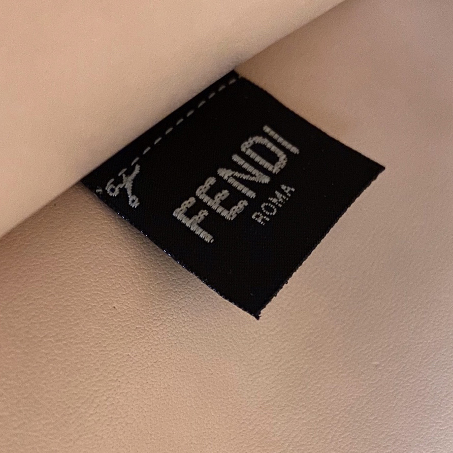 Fendi Peekaboo Iseeu Medium Beige Leather Bag - PerfectKickZ