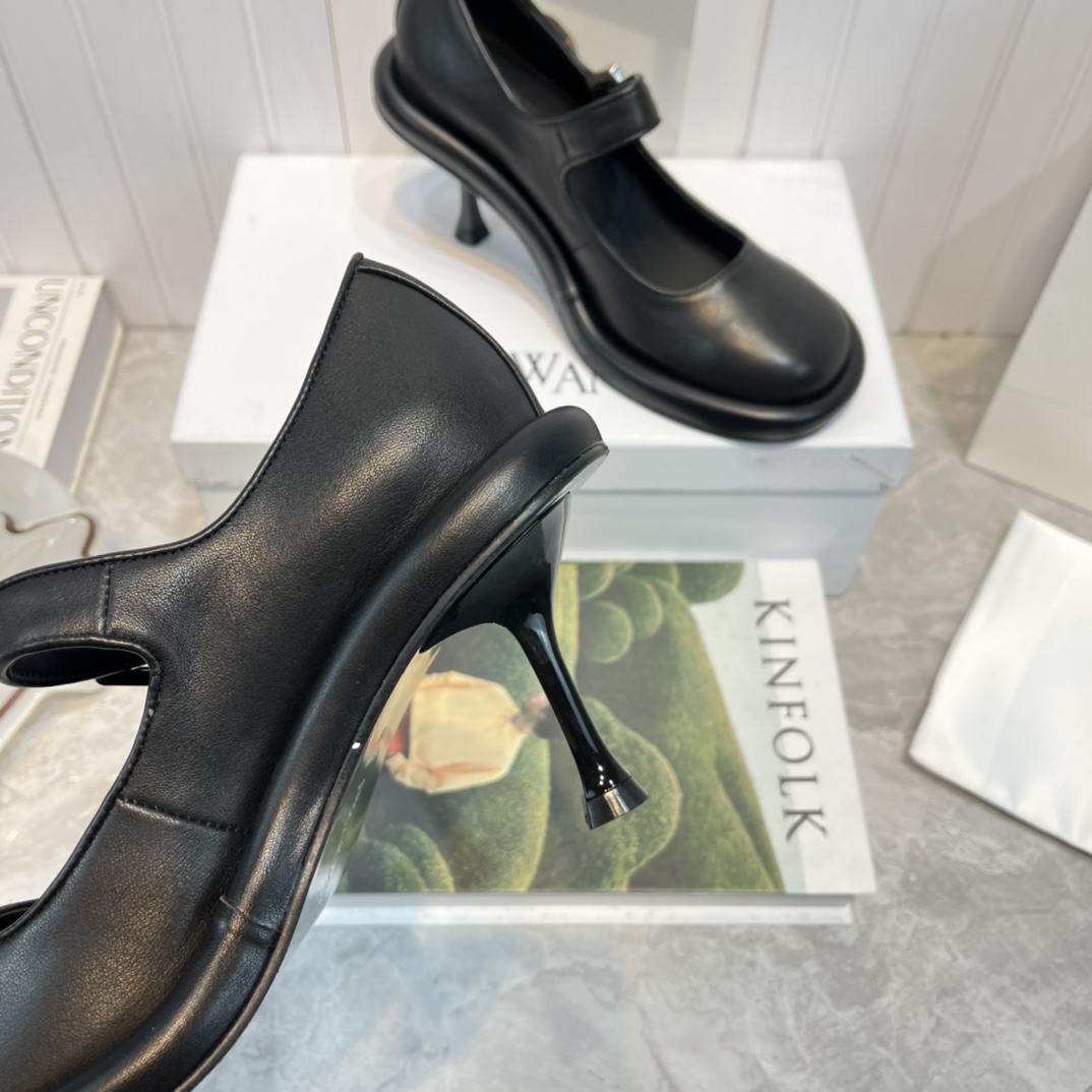 Jw Anderson Bumper-Tube Leather Maryjane Heels - PerfectKickZ