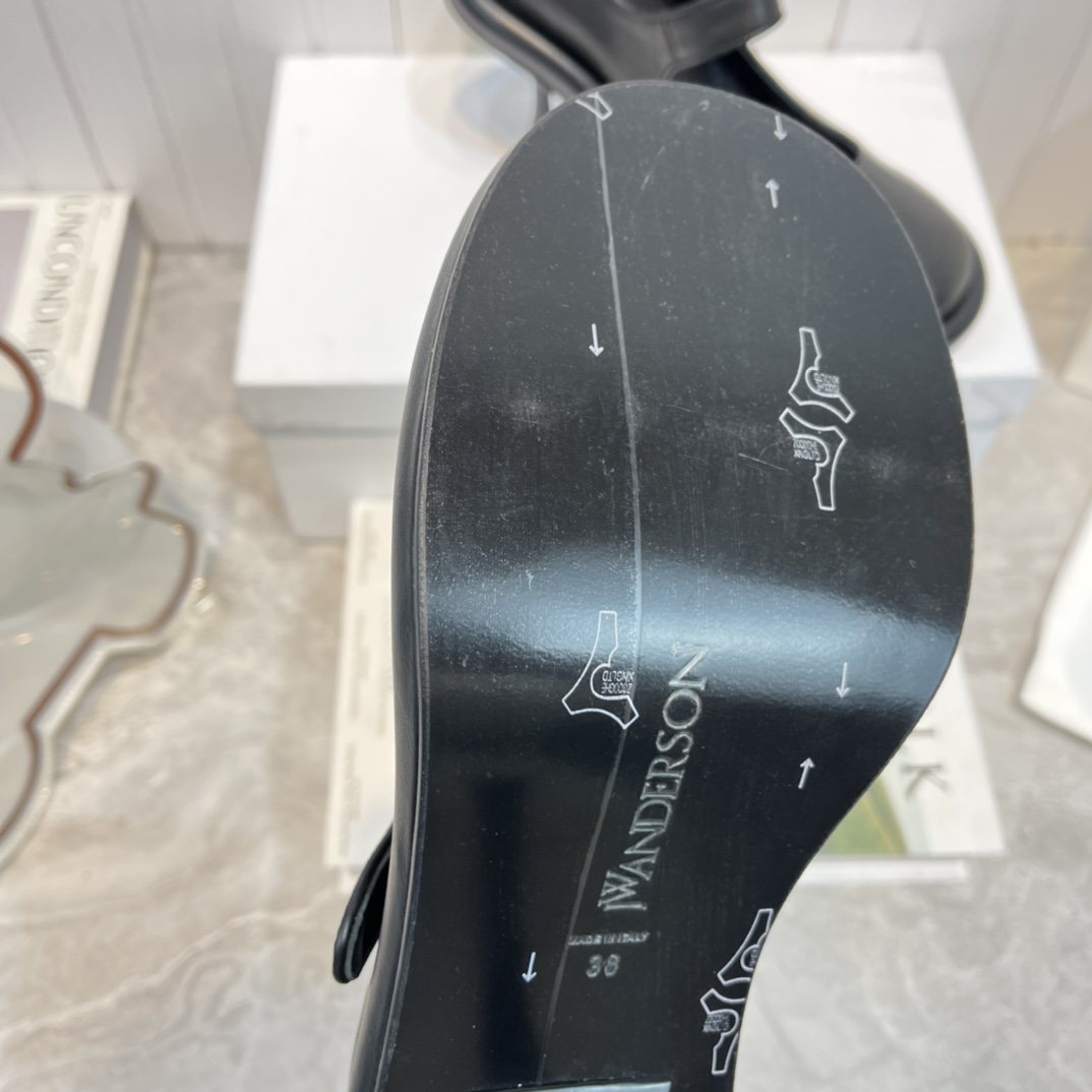 Jw Anderson Bumper-Tube Leather Maryjane Heels - PerfectKickZ