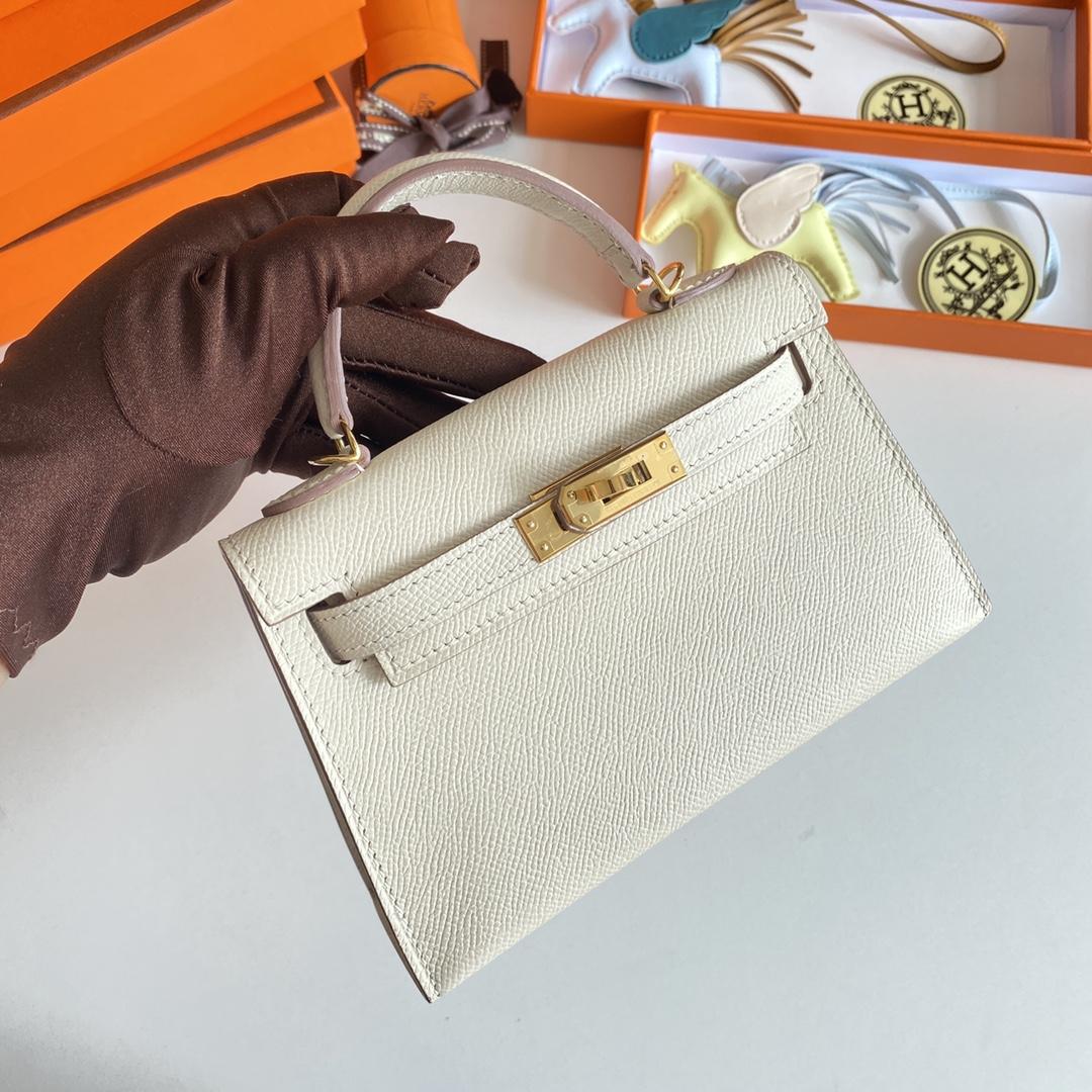 Hermes Kelly Mini Women Handbag(19-13-6cm ) - PerfectKickZ