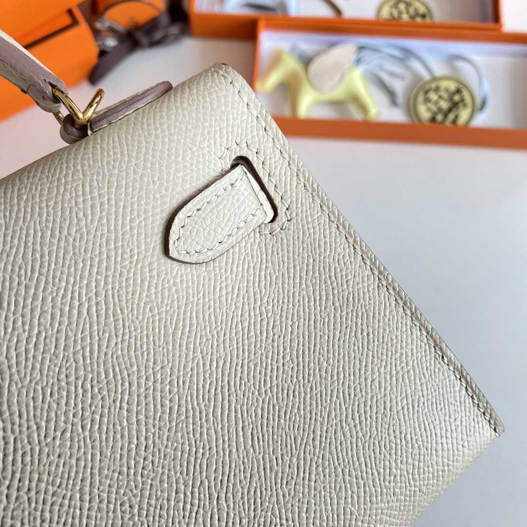 Hermes Kelly Mini Women Handbag(19-13-6cm ) - PerfectKickZ