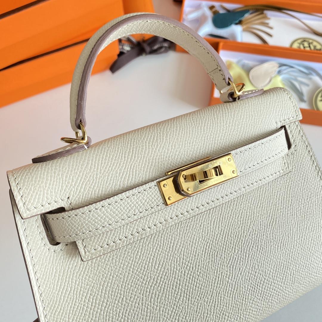 Hermes Kelly Mini Women Handbag(19-13-6cm ) - PerfectKickZ