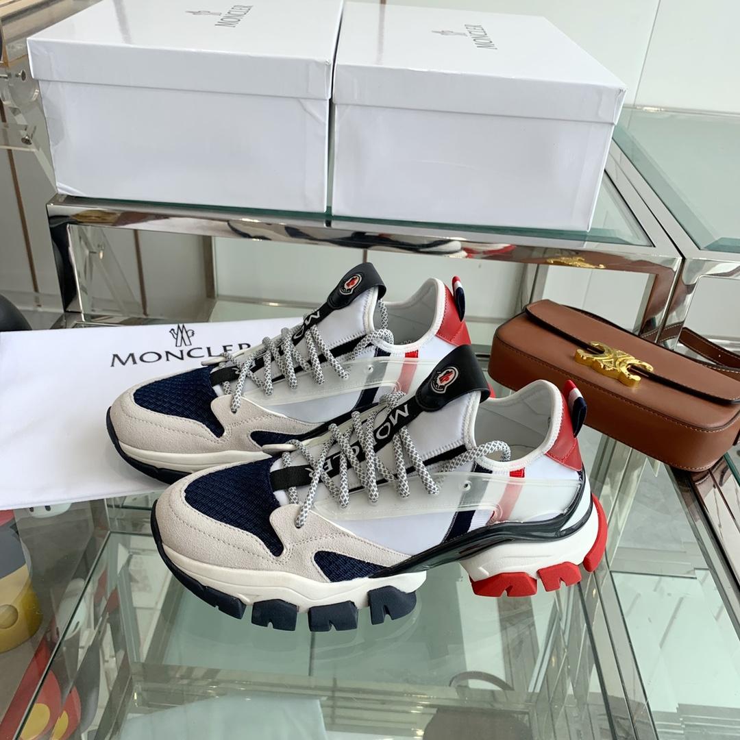 Moncler Trevor Chunky Nylon Trainer Sneakers - PerfectKickZ